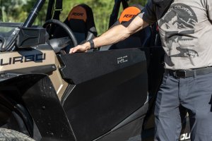 Polaris RZR XP 4 1000 EPS Aluminum Lower Half Doors - Rear - Rough Country - '14-'19